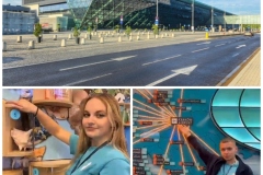 Klasa Turystyczna 3T odbywa praktyki na lotnisku KRAKÓW AIRPORT